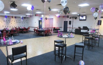 Equipment setup _ room 60th Birthday-Para Hills Community Club